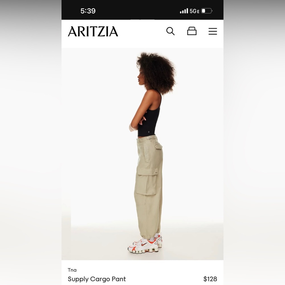 TNA Mid-Rise Supply Cargo Pant